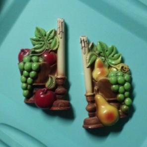 Vintage Miller Studio Fruit Wall Decor