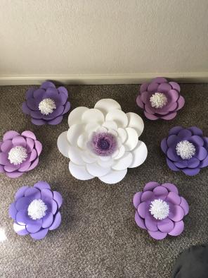 Purple flowers