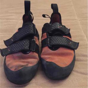 Rock climbing shoes