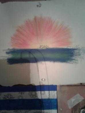 Sunset drawing