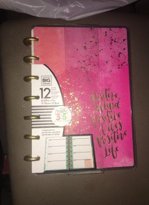 NEW Mini Monthly Pink Happy Planner