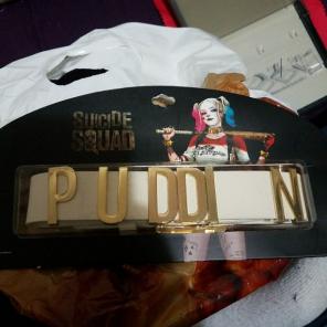 Harley Quinn PUDDIN choker