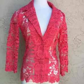 Available Bu Angela Crochet Jacket