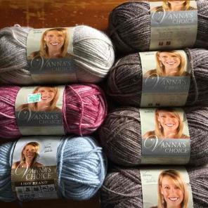 Yarn Lot 6+ Skeins Vanna's Choice