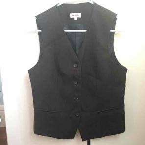 Luk Fook Formal Dress Vest Pin Stripes