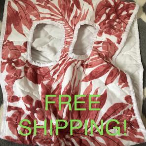 Hawaiian Print Shopping Cart Cover