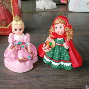 Vintage hallmark ornaments