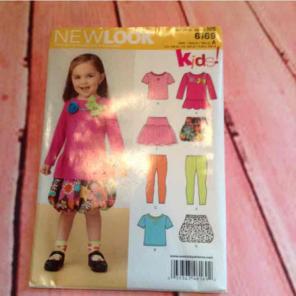 New look size 1/2-4 girls pattern