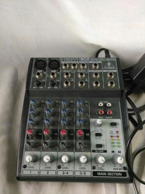 Behringer Xenyx802 8 channel Mixer