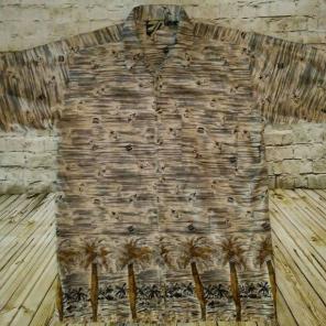 mens Hawaiian Islands palm tree top M