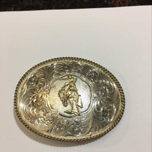 Silver Montana Silversmith Belt Buckle