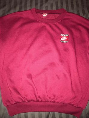 Vintage 90's Red Nike Sweater