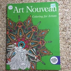 Art Nouveau Adult Coloring Book
