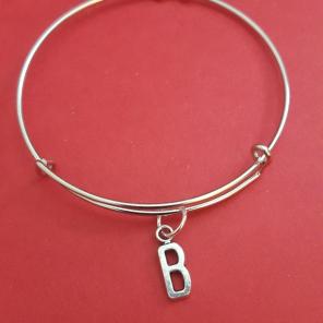 Initial Charm Bracelet