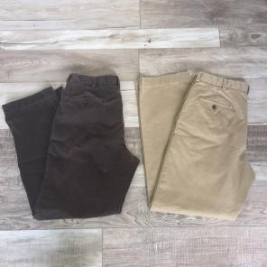 2 Pairs Brooks Brothers Chino Pants