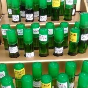 Variety of body oils