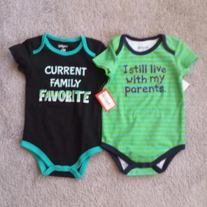 NWT Kidgets 6-9mos Onesies