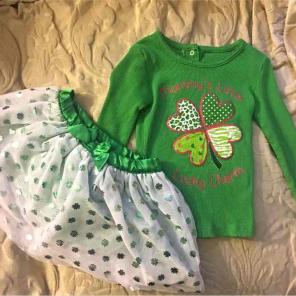 (18-24mo) St. Patrick's Day Outfit