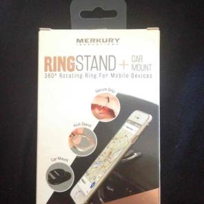 Ring stand and car mount