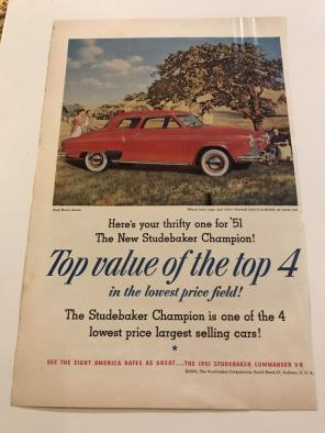 1960s Car Advertisement