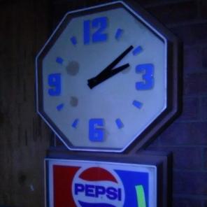 Pepsi wall clock