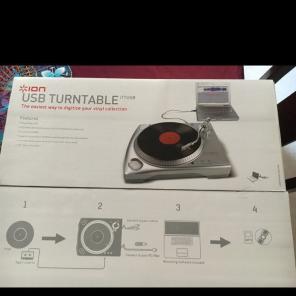 Ion USB Turntable ---digitize Your Vinyl