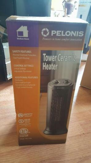 New Pelonis Tower Ceramic Heater