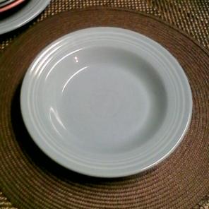 9" Lt Blue Fiesta Cereal Bowl Fiestaware