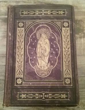 Life of the Blessed Virgin Antique Book
