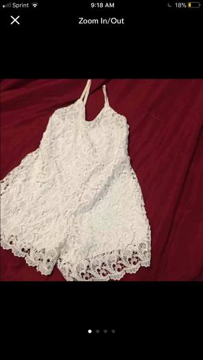 White Romper