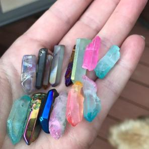 Deluxe Quartz Crystal Points Mix