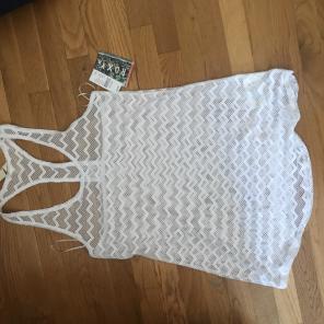 NWT- Roxy Chevron Swim Coverup