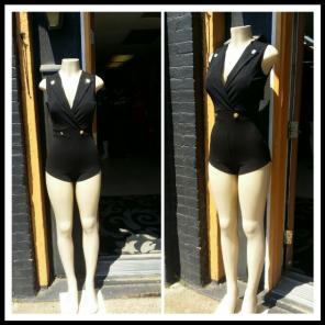 Black Roper gold buttons