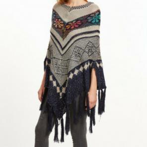 ADORABLE Knit Poncho