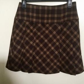 The Limited pleated wrap skirt