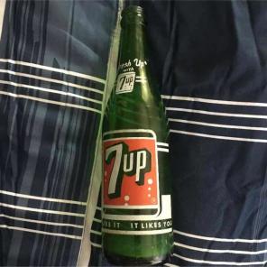 Old 7up Bottle