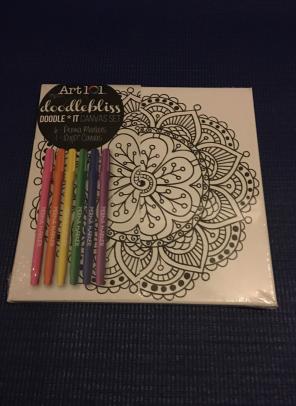 BRAND NEW Color It Yourself Canvas Art