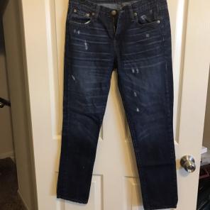 JCrew Distressed Boyfriend Jeans