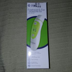 Clinical Forehead and ear thermometer