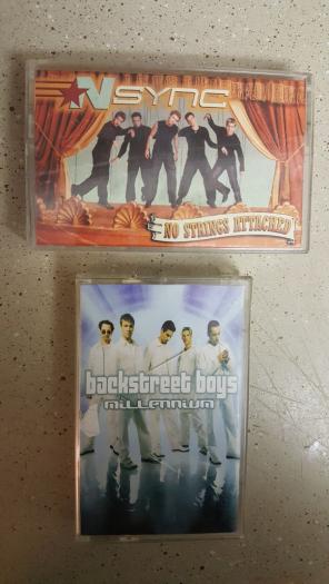 Backstreet boys, NSYNC cassette tapes