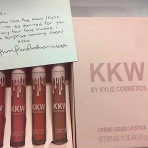 Kylie Jenner KKW exclusive lip kit