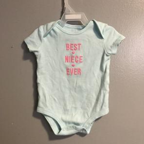 6 Months Aunt Onesie From Carters