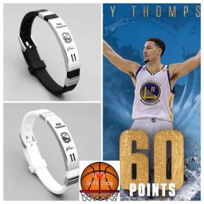 Warrior Klay Thompson Bracelet Nba 2xP