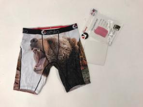 Ethika Grizzly Bear Underwear Large NEW