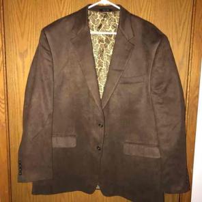 Lauren Ralph Lauren Sport Coat Suede 46R