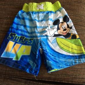 mickey Swim Trunks 2t