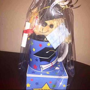 Graduation Mug w/Graduation Plush Bear
