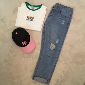Boyfriend Ankle Jeans