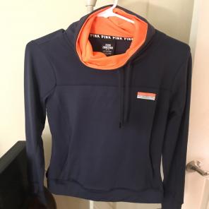 VS PINK ULTIMATE COWL NECK SWEATSHIRT