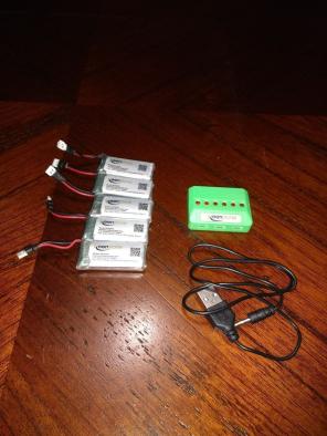 5 lipo battery's